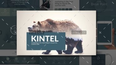 demo attachment 70 kintel modern portfolio powerpoint